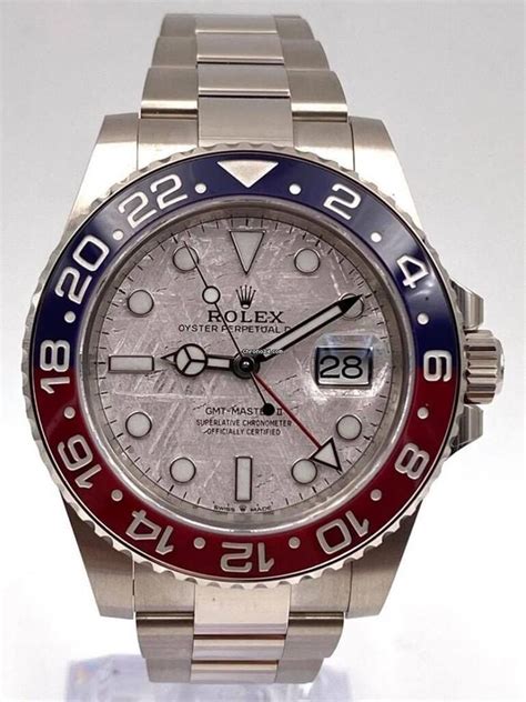 rolex gmt master ii meteorite dial for sale